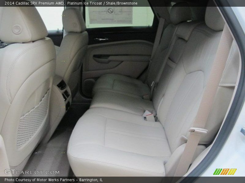 Rear Seat of 2014 SRX Premium AWD