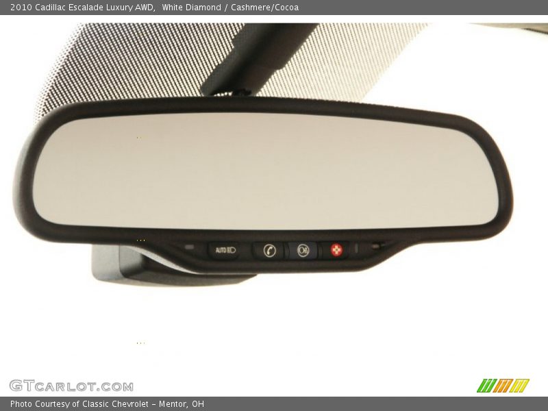 White Diamond / Cashmere/Cocoa 2010 Cadillac Escalade Luxury AWD