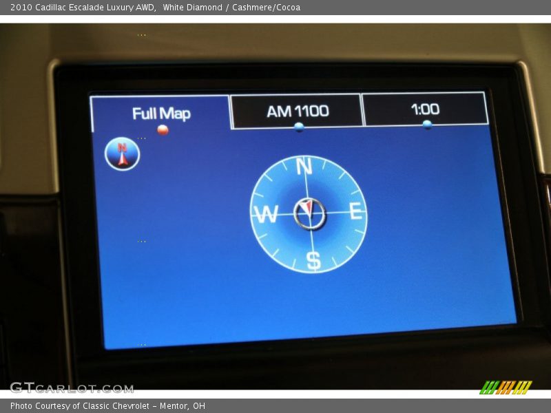 White Diamond / Cashmere/Cocoa 2010 Cadillac Escalade Luxury AWD