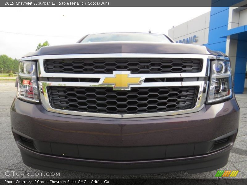Sable Metallic / Cocoa/Dune 2015 Chevrolet Suburban LS