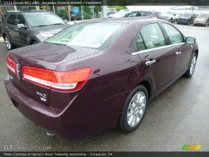 Bordeaux Reserve Metallic / Cashmere 2011 Lincoln MKZ AWD