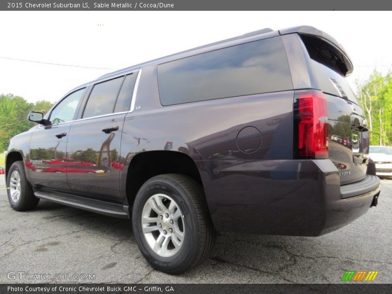 Sable Metallic / Cocoa/Dune 2015 Chevrolet Suburban LS