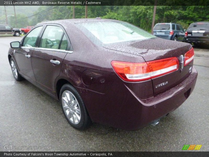 Bordeaux Reserve Metallic / Cashmere 2011 Lincoln MKZ AWD