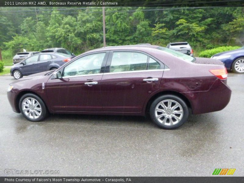 Bordeaux Reserve Metallic / Cashmere 2011 Lincoln MKZ AWD