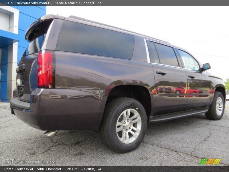 Sable Metallic / Cocoa/Dune 2015 Chevrolet Suburban LS