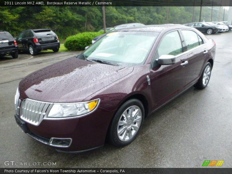 Front 3/4 View of 2011 MKZ AWD