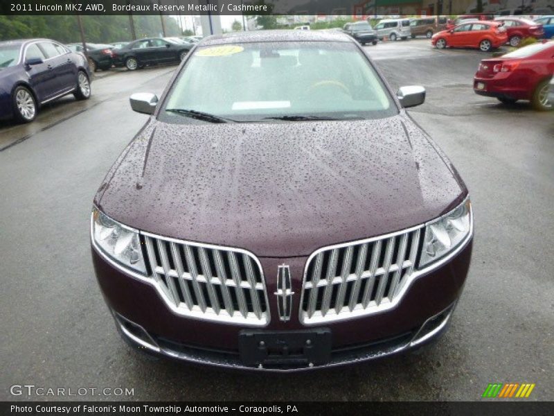 Bordeaux Reserve Metallic / Cashmere 2011 Lincoln MKZ AWD