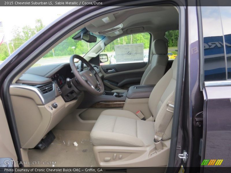 Sable Metallic / Cocoa/Dune 2015 Chevrolet Suburban LS