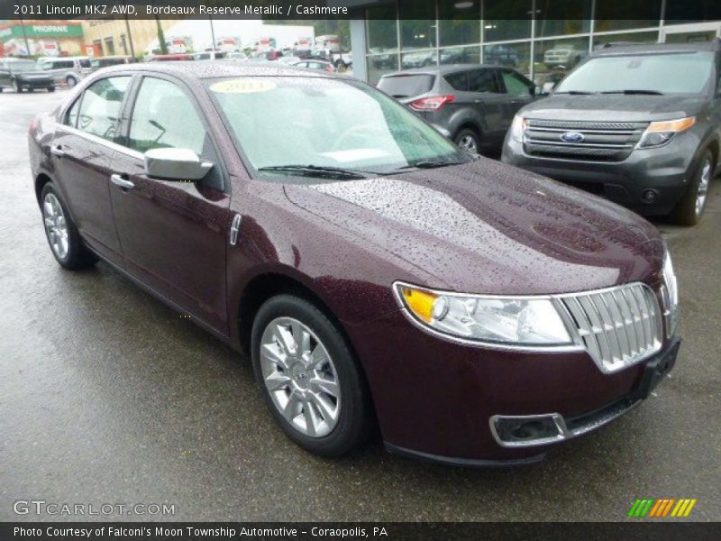 Bordeaux Reserve Metallic / Cashmere 2011 Lincoln MKZ AWD