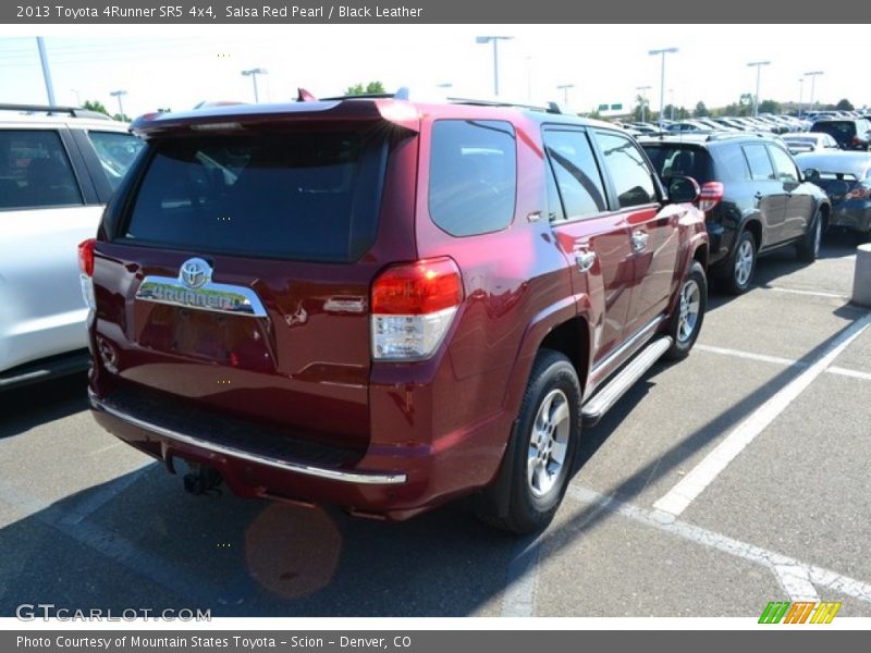 Salsa Red Pearl / Black Leather 2013 Toyota 4Runner SR5 4x4