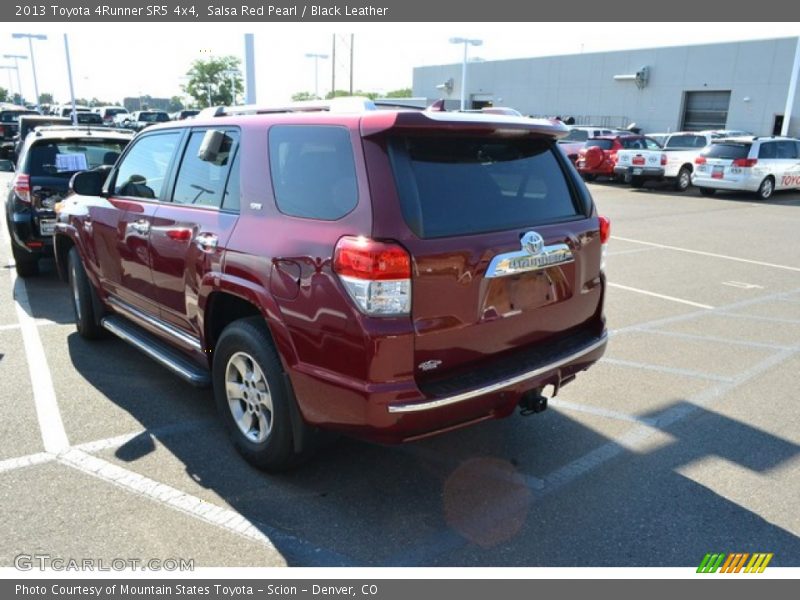 Salsa Red Pearl / Black Leather 2013 Toyota 4Runner SR5 4x4