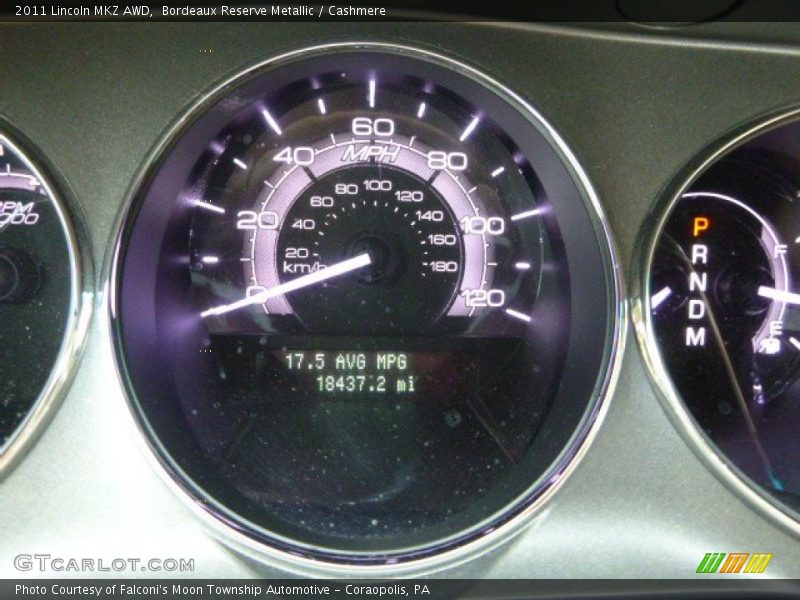 Bordeaux Reserve Metallic / Cashmere 2011 Lincoln MKZ AWD