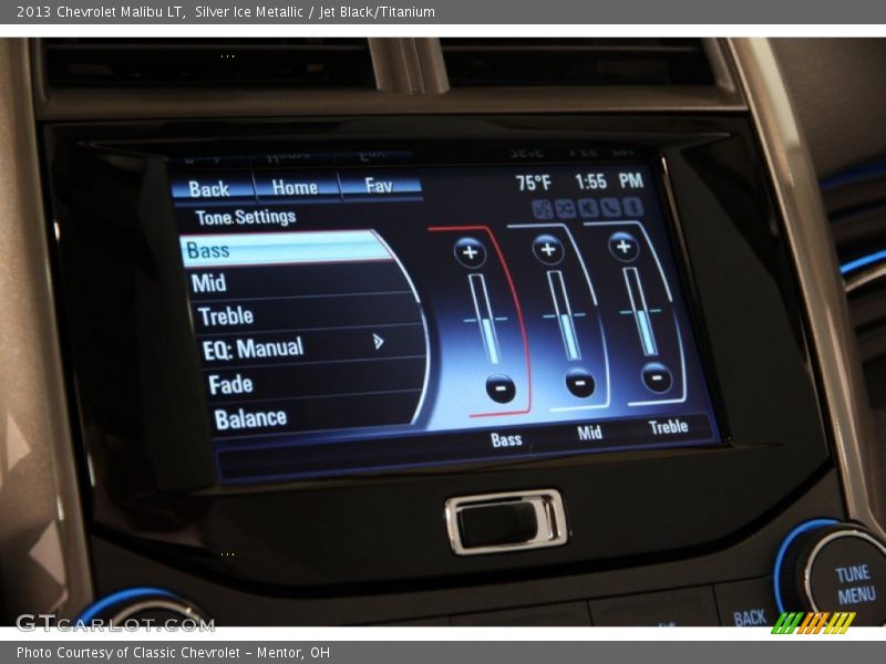 Silver Ice Metallic / Jet Black/Titanium 2013 Chevrolet Malibu LT