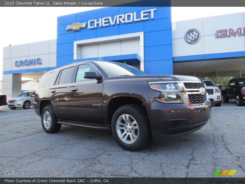 Sable Metallic / Cocoa/Dune 2015 Chevrolet Tahoe LS