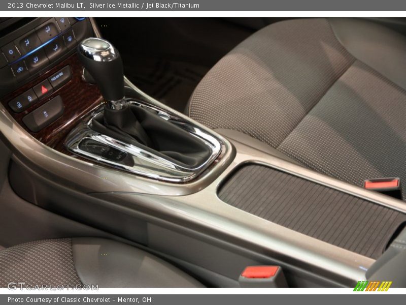 Silver Ice Metallic / Jet Black/Titanium 2013 Chevrolet Malibu LT