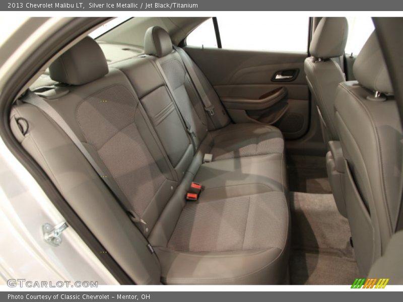 Silver Ice Metallic / Jet Black/Titanium 2013 Chevrolet Malibu LT