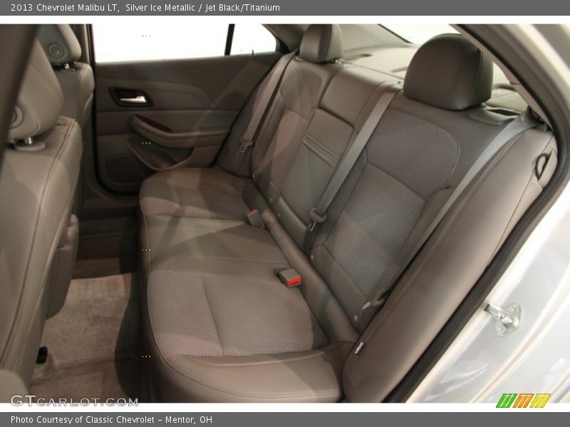 Silver Ice Metallic / Jet Black/Titanium 2013 Chevrolet Malibu LT