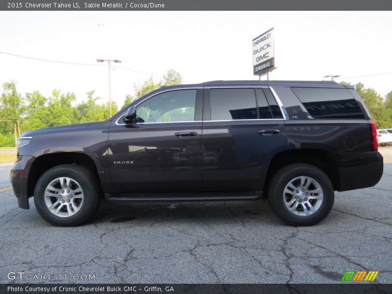 Sable Metallic / Cocoa/Dune 2015 Chevrolet Tahoe LS