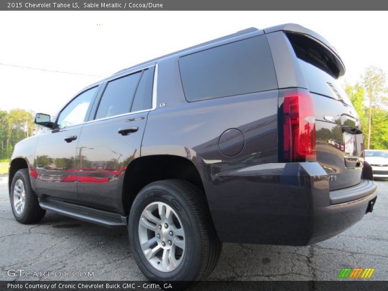 Sable Metallic / Cocoa/Dune 2015 Chevrolet Tahoe LS