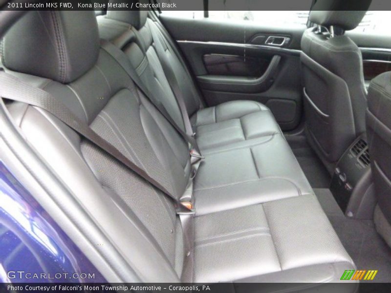 Kona Blue Metallic / Charcoal Black 2011 Lincoln MKS FWD