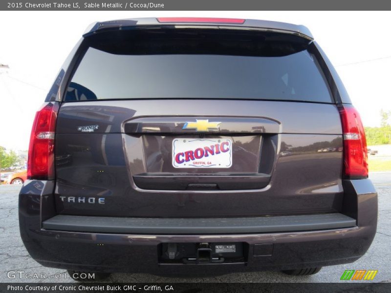 Sable Metallic / Cocoa/Dune 2015 Chevrolet Tahoe LS