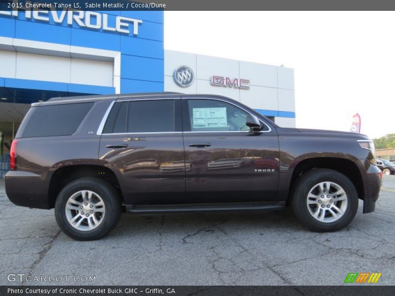 Sable Metallic / Cocoa/Dune 2015 Chevrolet Tahoe LS