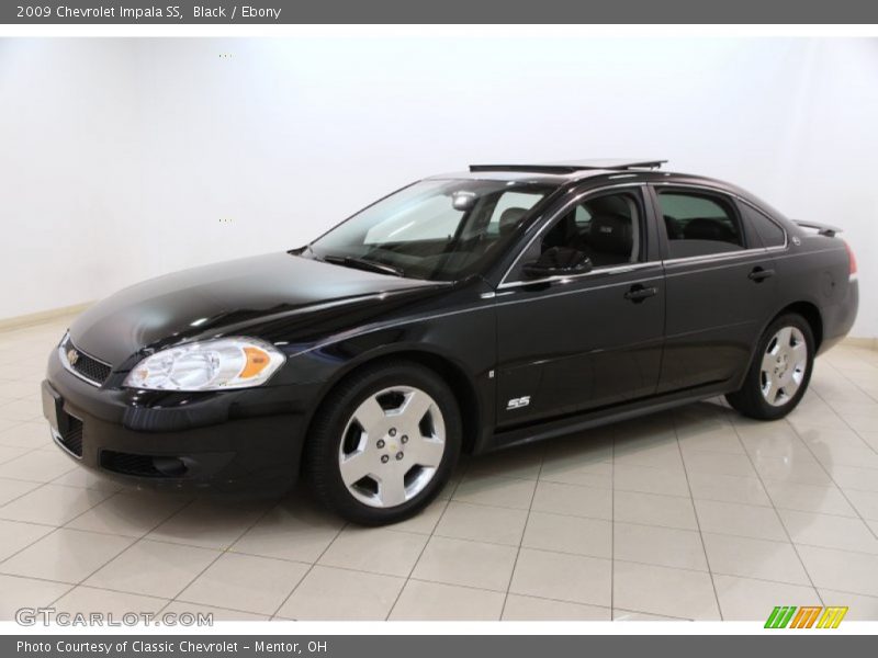 Front 3/4 View of 2009 Impala SS