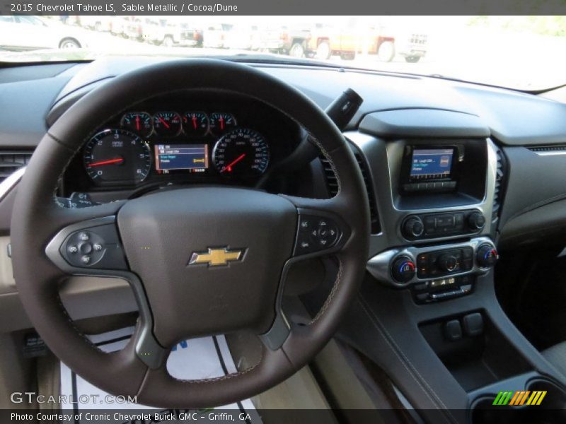Sable Metallic / Cocoa/Dune 2015 Chevrolet Tahoe LS