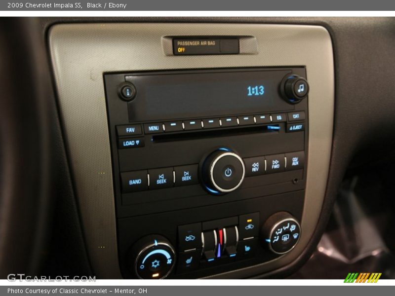 Controls of 2009 Impala SS