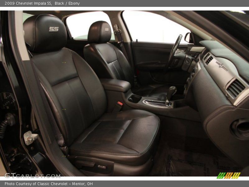 Front Seat of 2009 Impala SS