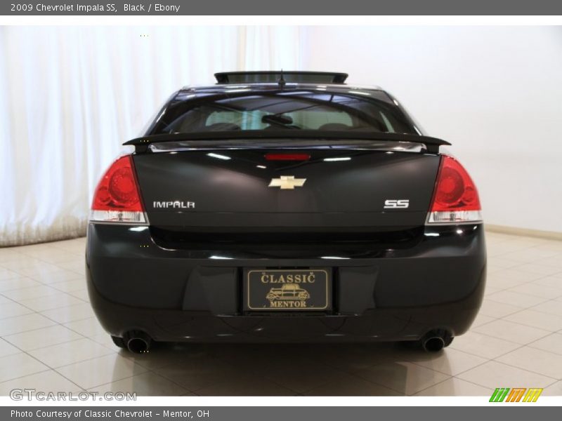 Black / Ebony 2009 Chevrolet Impala SS