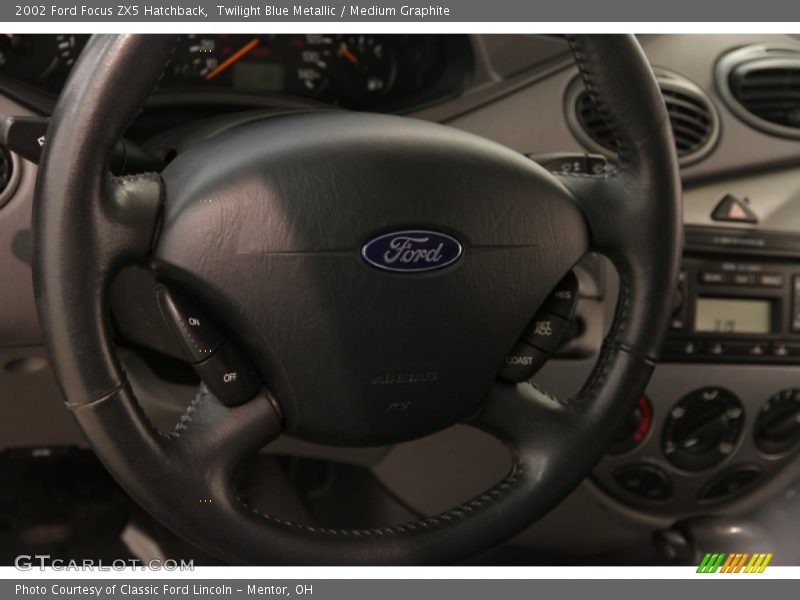 Twilight Blue Metallic / Medium Graphite 2002 Ford Focus ZX5 Hatchback