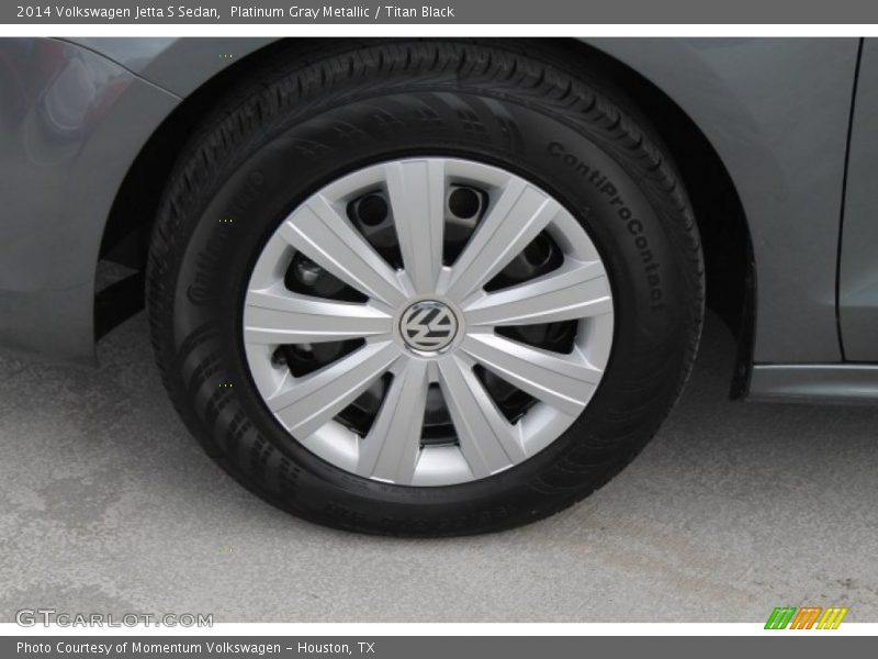 Platinum Gray Metallic / Titan Black 2014 Volkswagen Jetta S Sedan