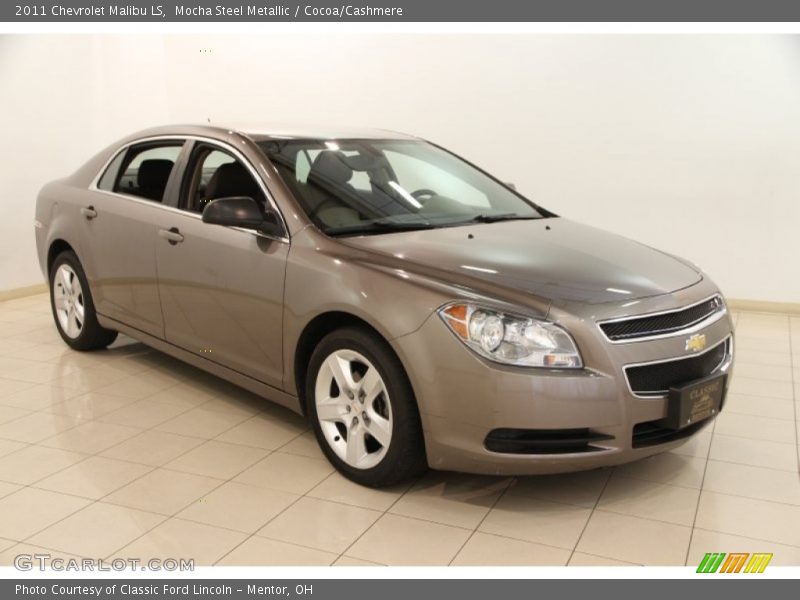Mocha Steel Metallic / Cocoa/Cashmere 2011 Chevrolet Malibu LS
