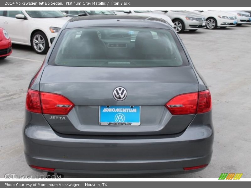 Platinum Gray Metallic / Titan Black 2014 Volkswagen Jetta S Sedan
