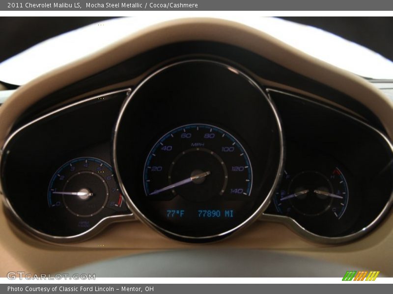 Mocha Steel Metallic / Cocoa/Cashmere 2011 Chevrolet Malibu LS