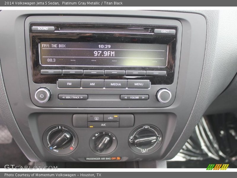 Platinum Gray Metallic / Titan Black 2014 Volkswagen Jetta S Sedan