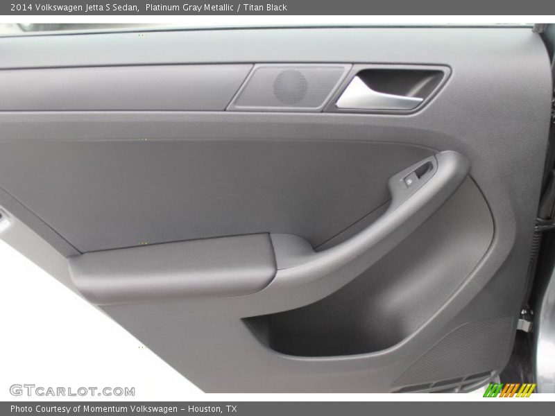 Platinum Gray Metallic / Titan Black 2014 Volkswagen Jetta S Sedan