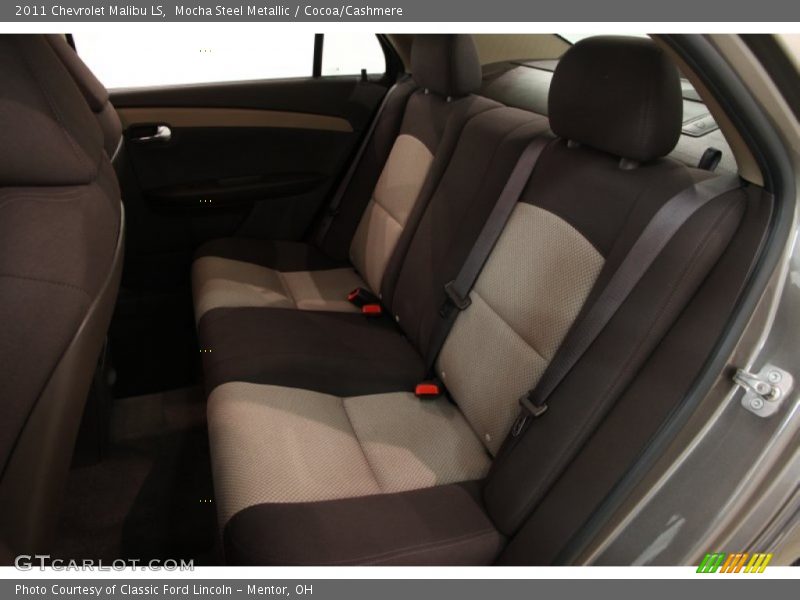 Mocha Steel Metallic / Cocoa/Cashmere 2011 Chevrolet Malibu LS