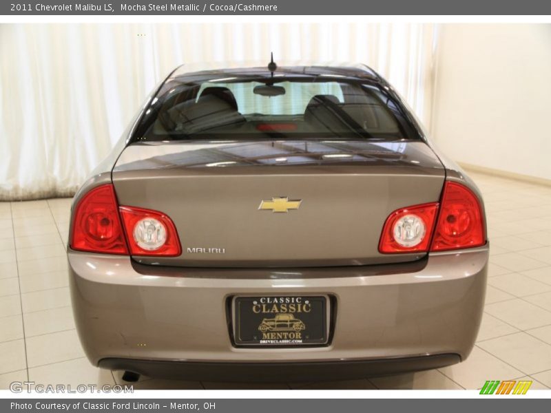 Mocha Steel Metallic / Cocoa/Cashmere 2011 Chevrolet Malibu LS