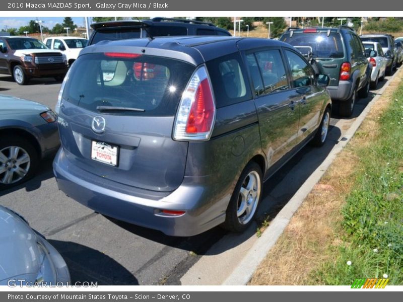 Galaxy Gray Mica / Black 2010 Mazda MAZDA5 Sport