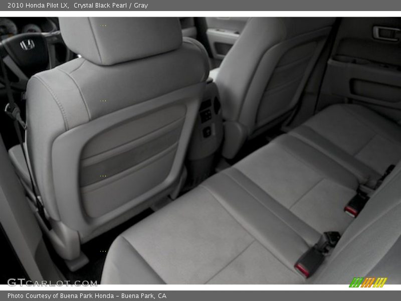 Crystal Black Pearl / Gray 2010 Honda Pilot LX