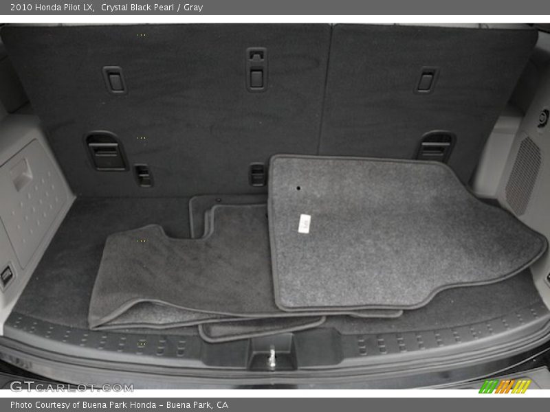 Crystal Black Pearl / Gray 2010 Honda Pilot LX