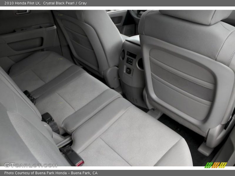 Crystal Black Pearl / Gray 2010 Honda Pilot LX