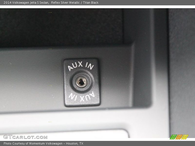 Reflex Silver Metallic / Titan Black 2014 Volkswagen Jetta S Sedan