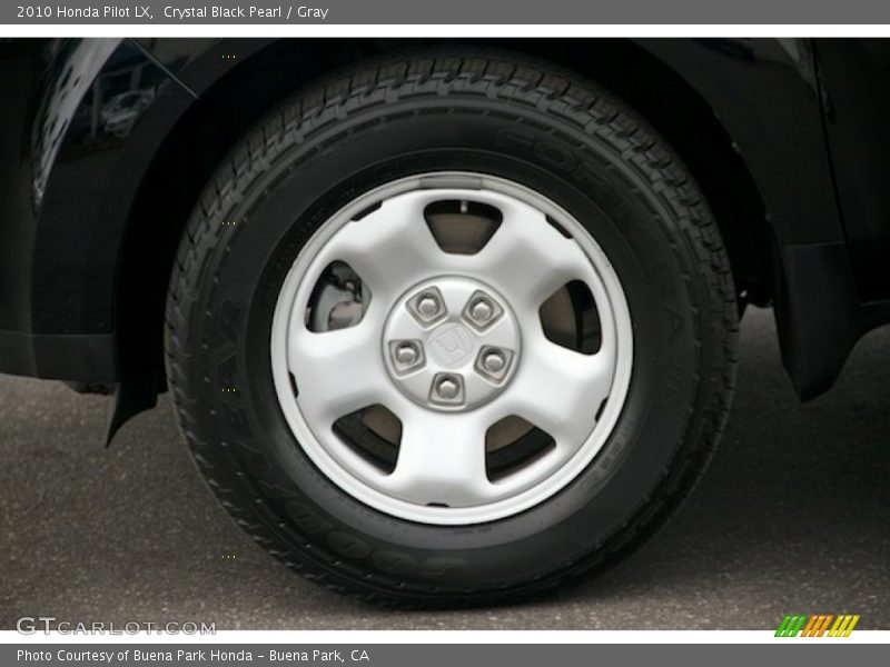 Crystal Black Pearl / Gray 2010 Honda Pilot LX