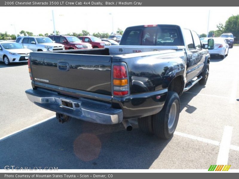 Black / Medium Gray 2006 Chevrolet Silverado 3500 LT Crew Cab 4x4 Dually