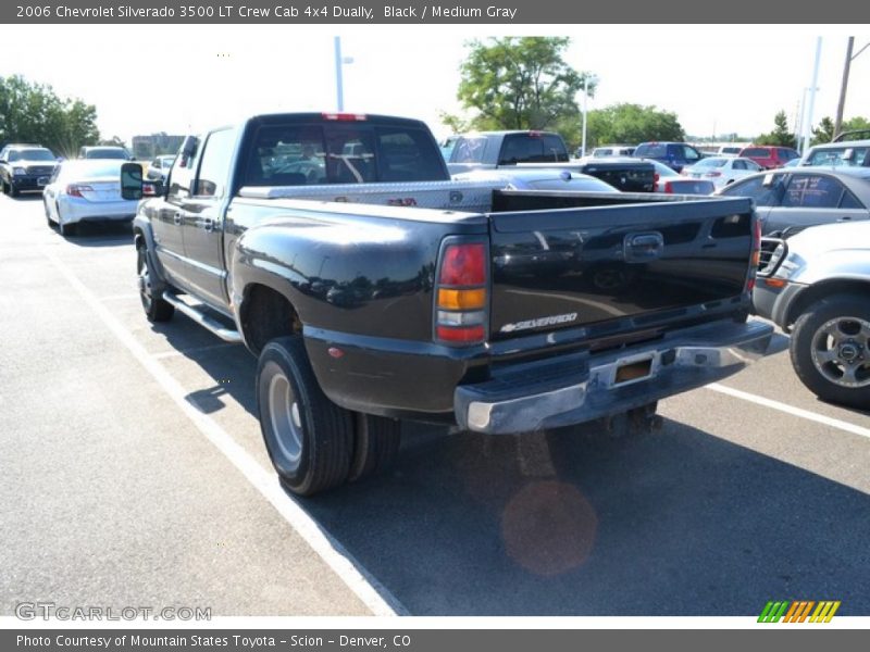 Black / Medium Gray 2006 Chevrolet Silverado 3500 LT Crew Cab 4x4 Dually