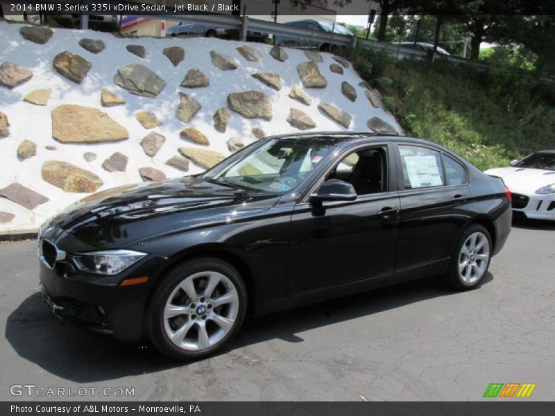 Jet Black / Black 2014 BMW 3 Series 335i xDrive Sedan