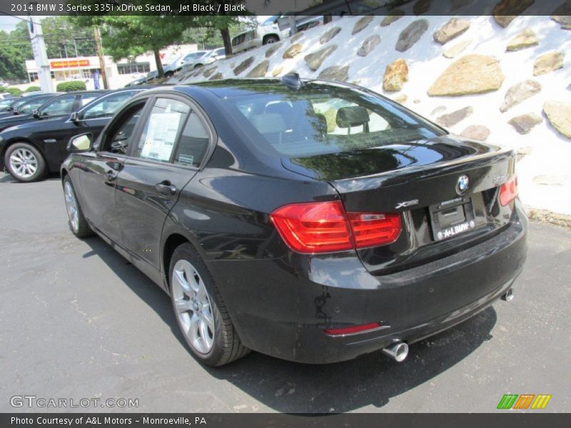 Jet Black / Black 2014 BMW 3 Series 335i xDrive Sedan